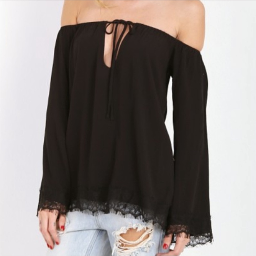 For Love and Lemons Wildchild blouse Sz M